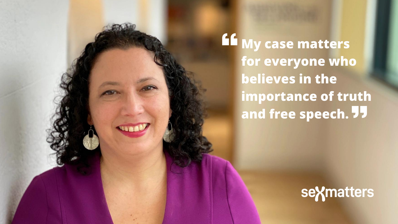 "My case matters for everyone who believes in the importance of truth and free speech."