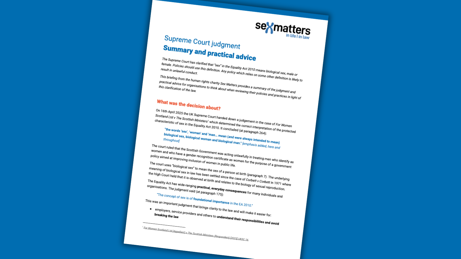 Supreme Court guidance cover